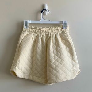 Urban Revivo quilted textured shorts